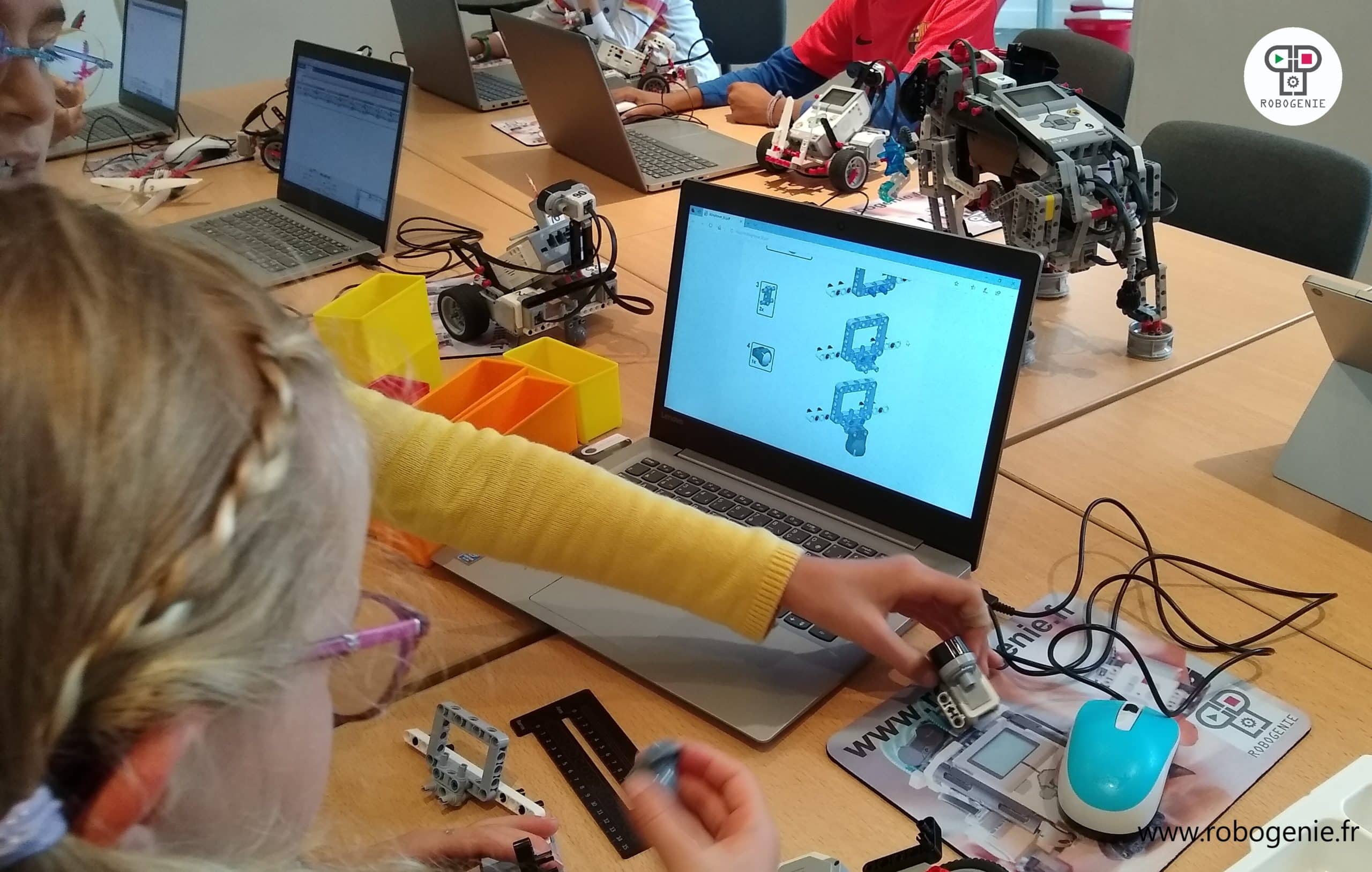 Kit Robot éducatif OTTO En Acrylique - Programmation Graphique, Marche, Danse, évitement D'obstacles